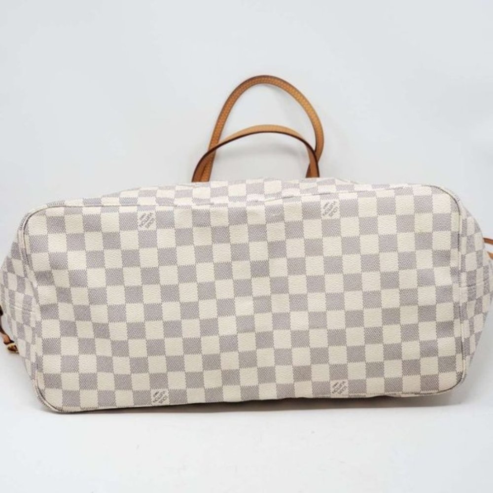 Louis Vuitton Neverfull GM Damier Azur Tote Bag - Picture 7 of 16